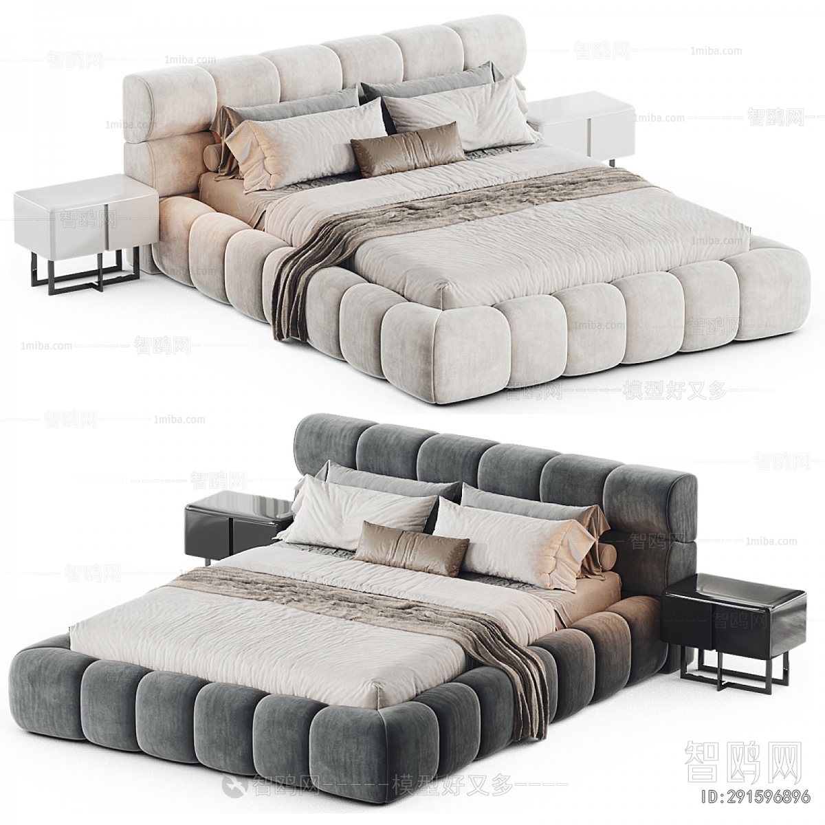 Modern Double Bed
