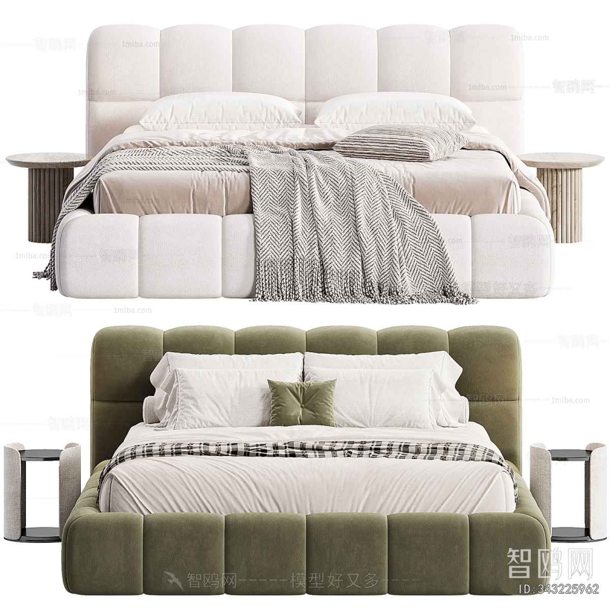 Modern Double Bed