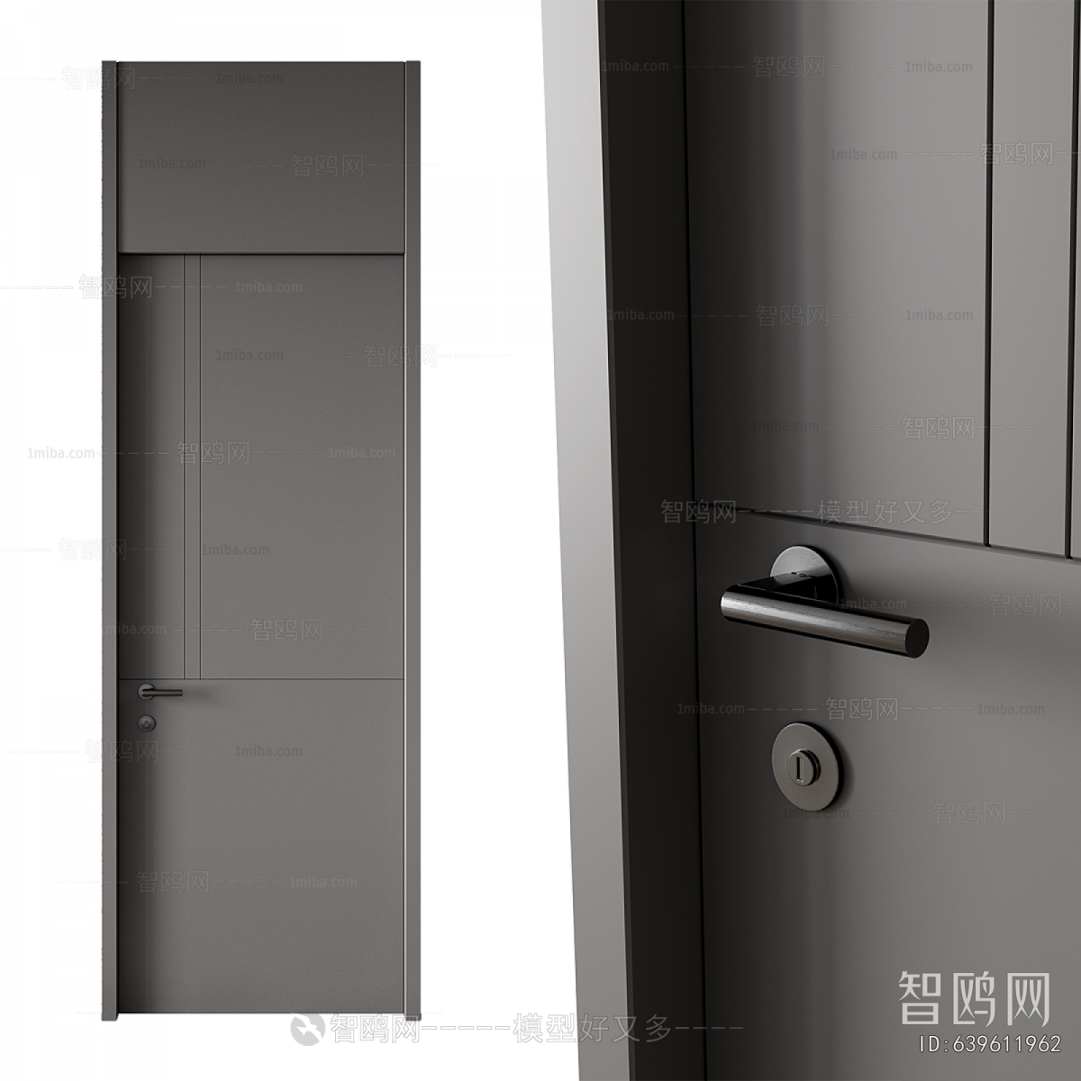 Modern Single Door