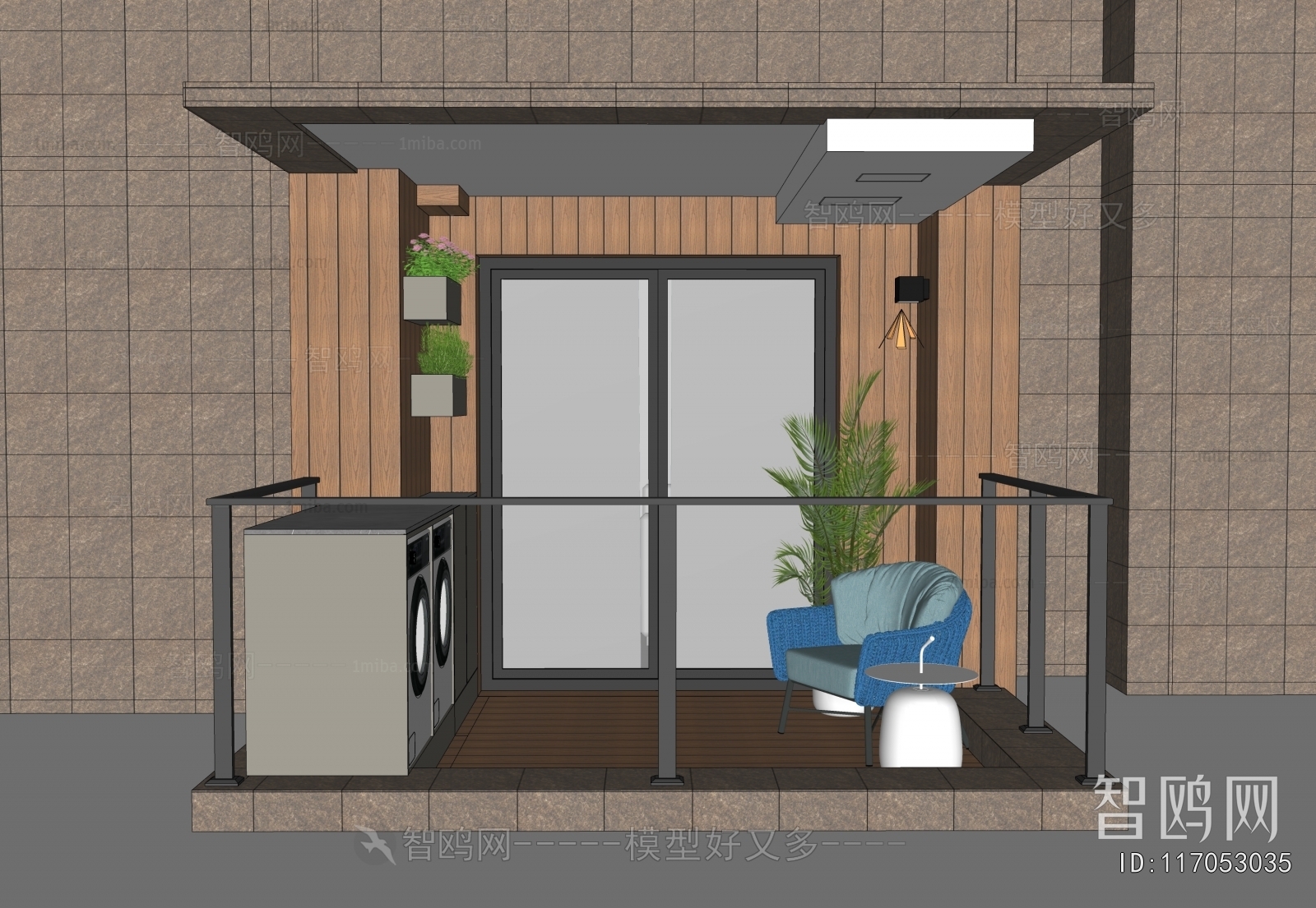 Modern Leisure Balcony