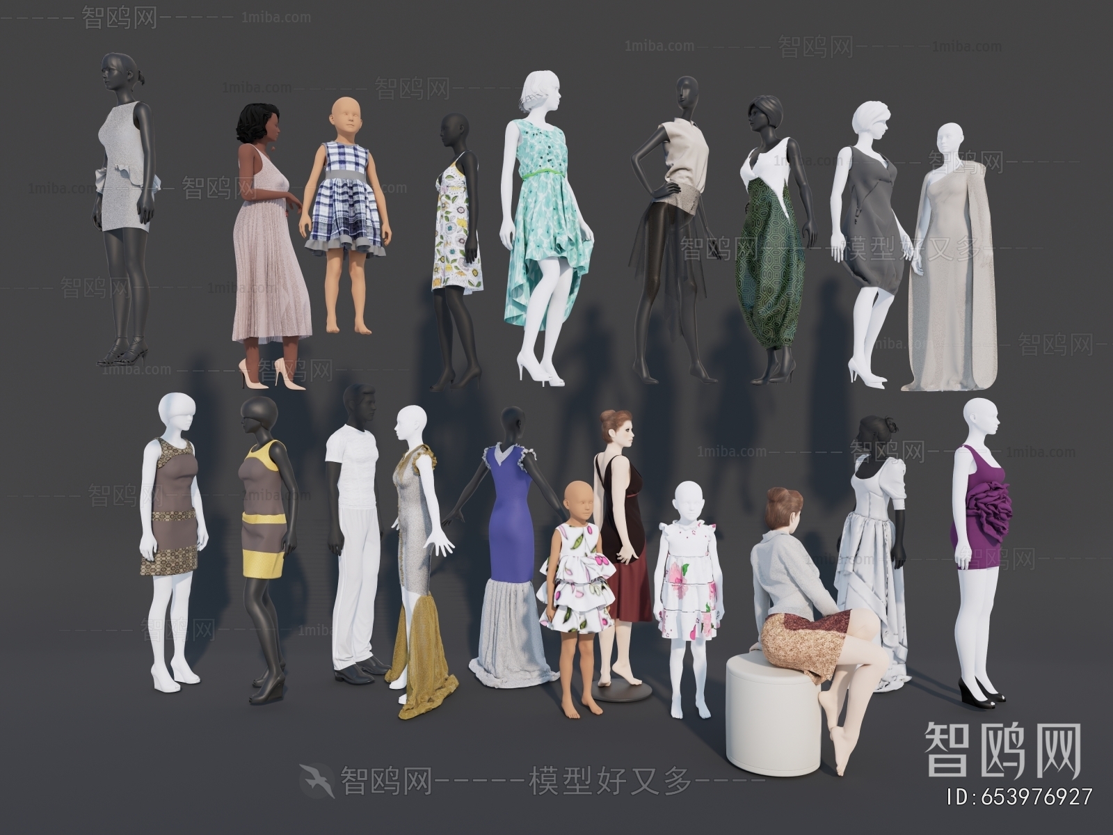 Modern Fashion Model