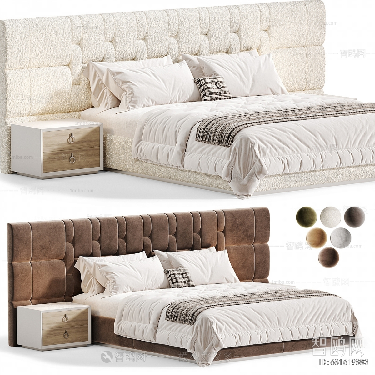 Modern Double Bed