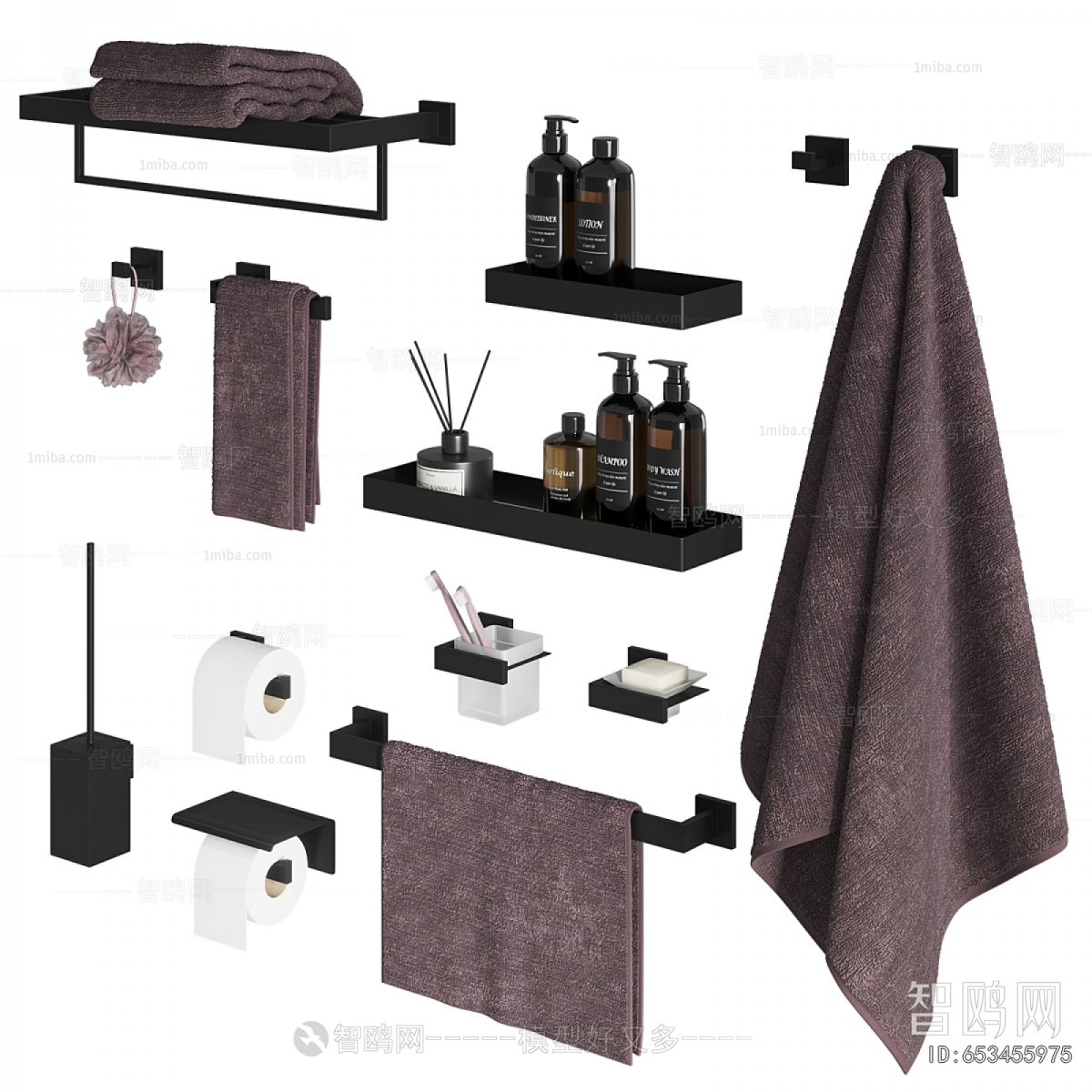 Modern Bathroom Rack