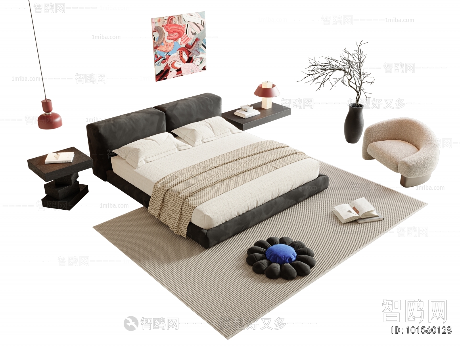 Modern Double Bed