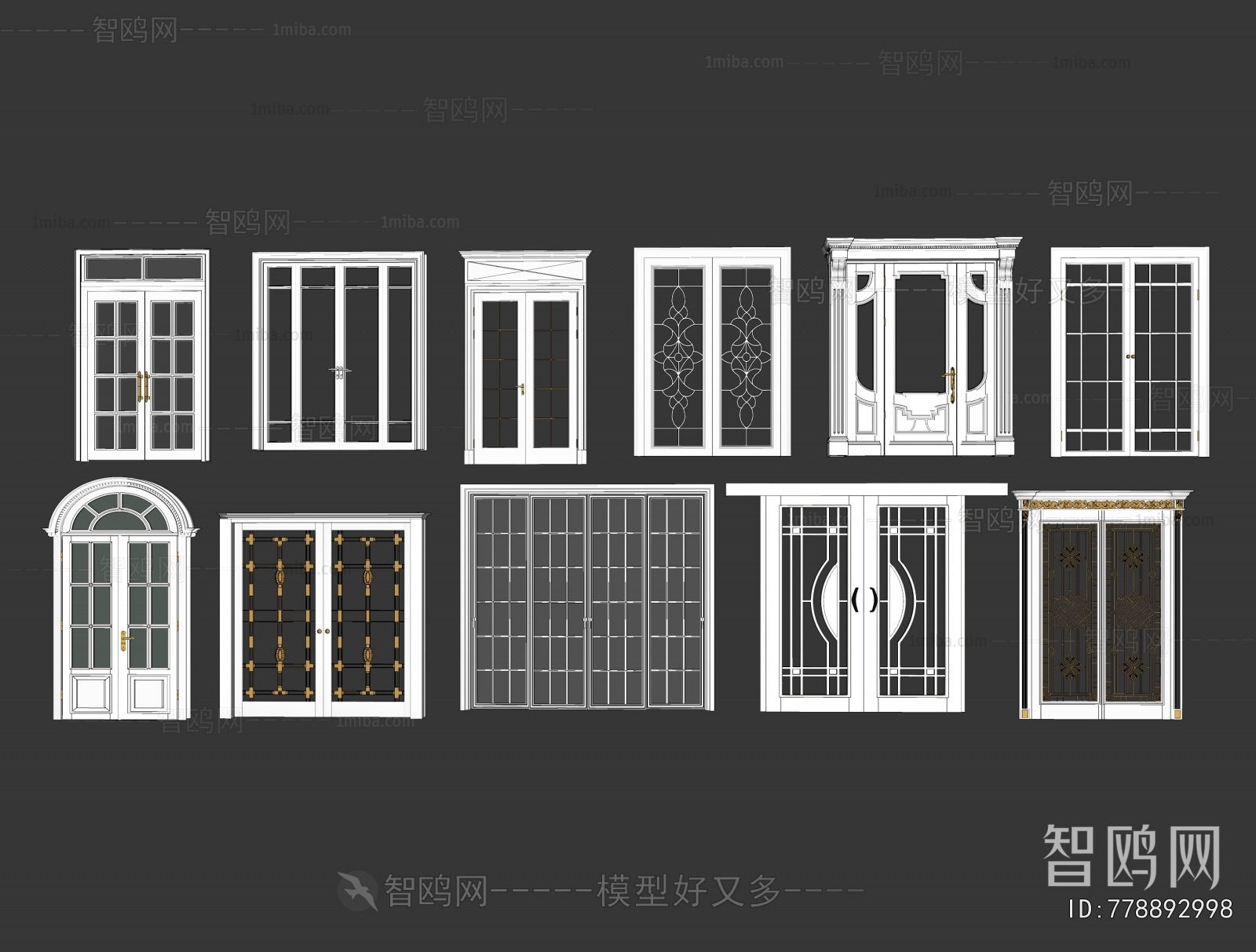 European Style Double Door