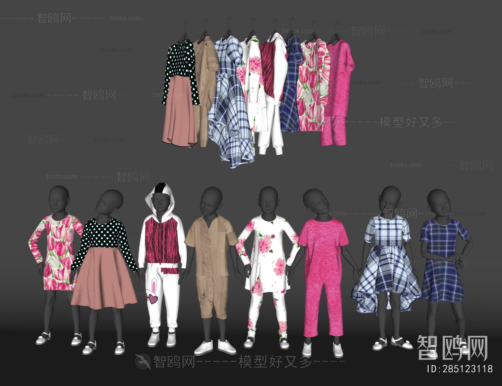 Modern Fashion Model