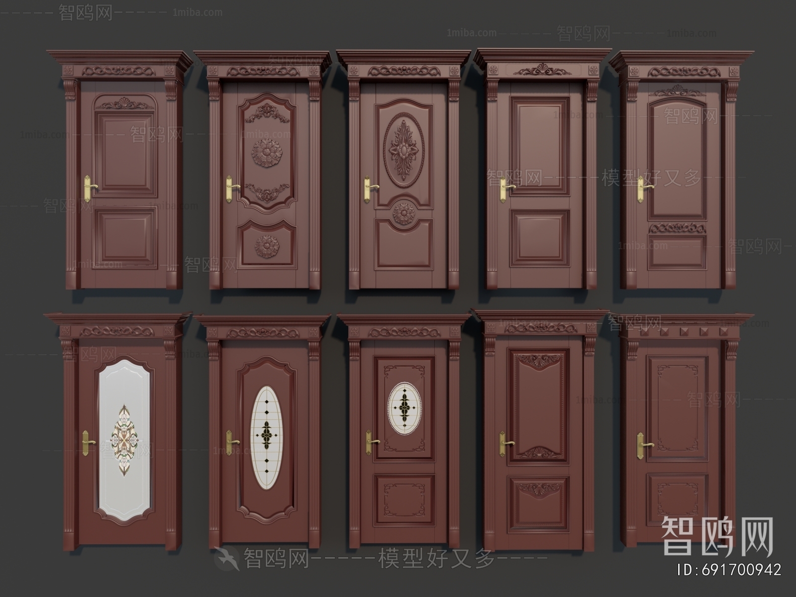 European Style Single Door