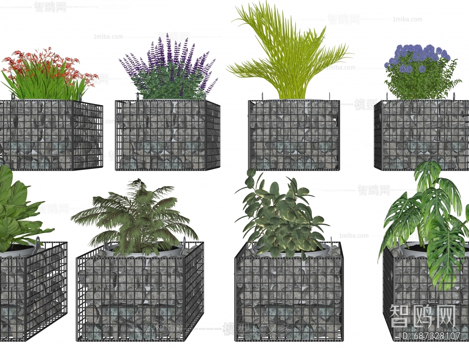 Modern Flower Bed, Flower Bowl, Flower Box