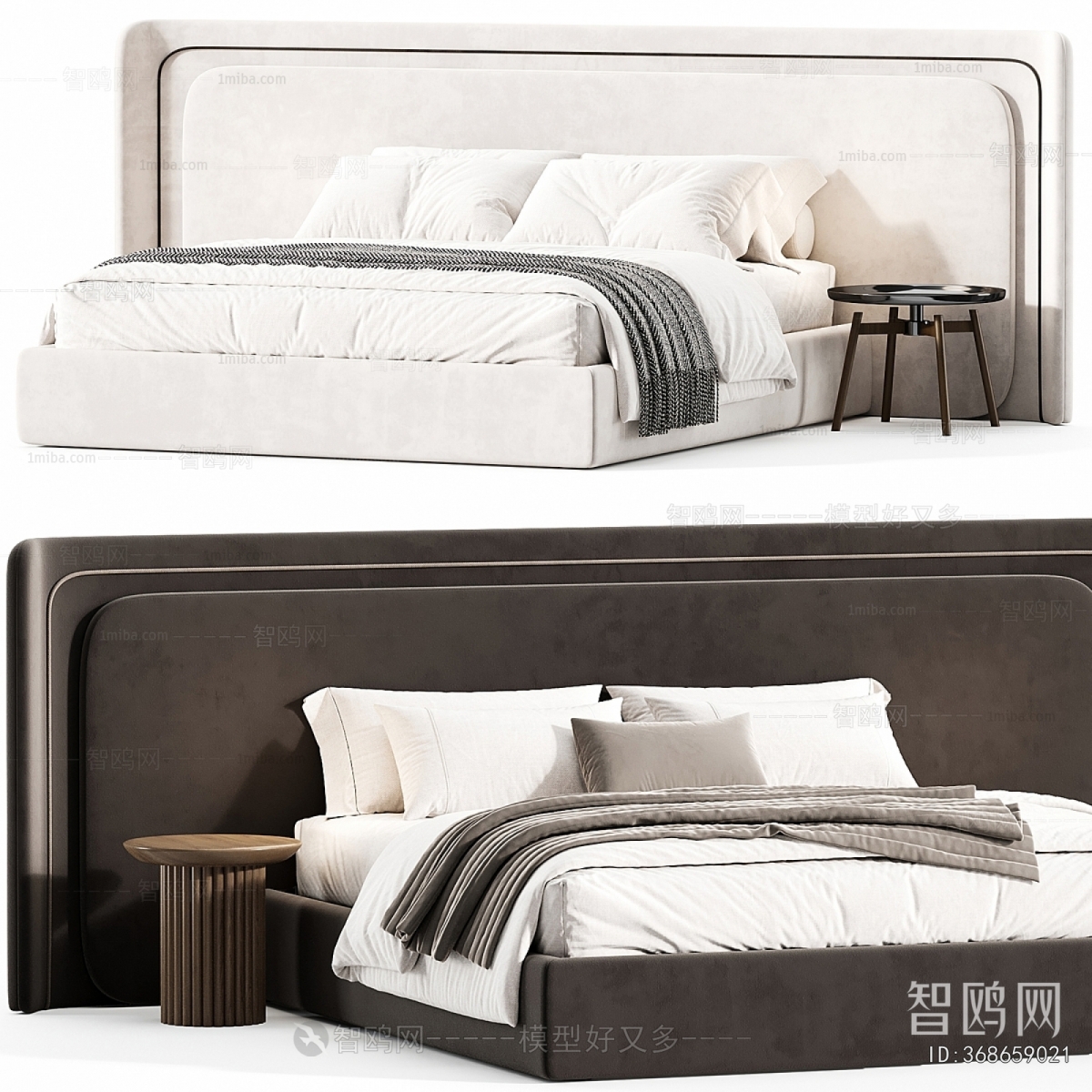 Modern Double Bed