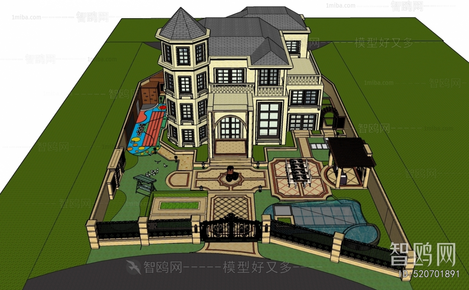 European Style Detached Villa