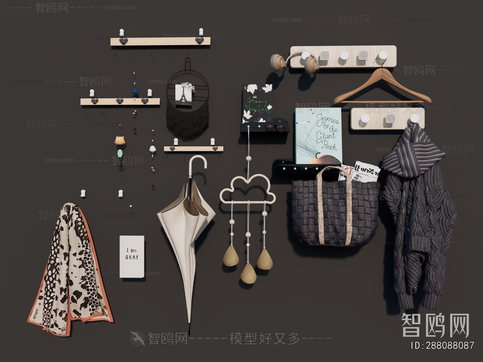 Nordic Style Coat Hanger