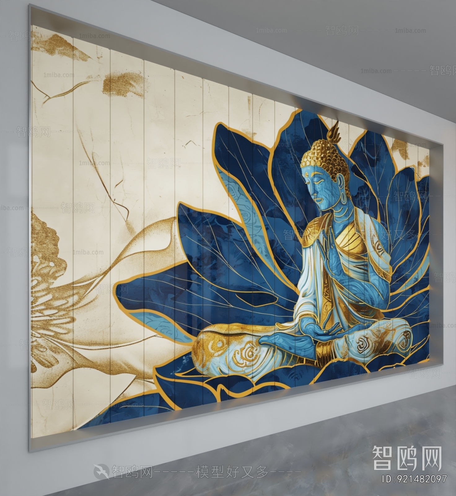 New Chinese Style TV Wall