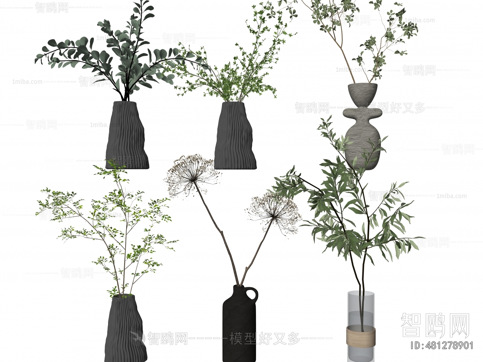 Modern Aquatic Green Plant