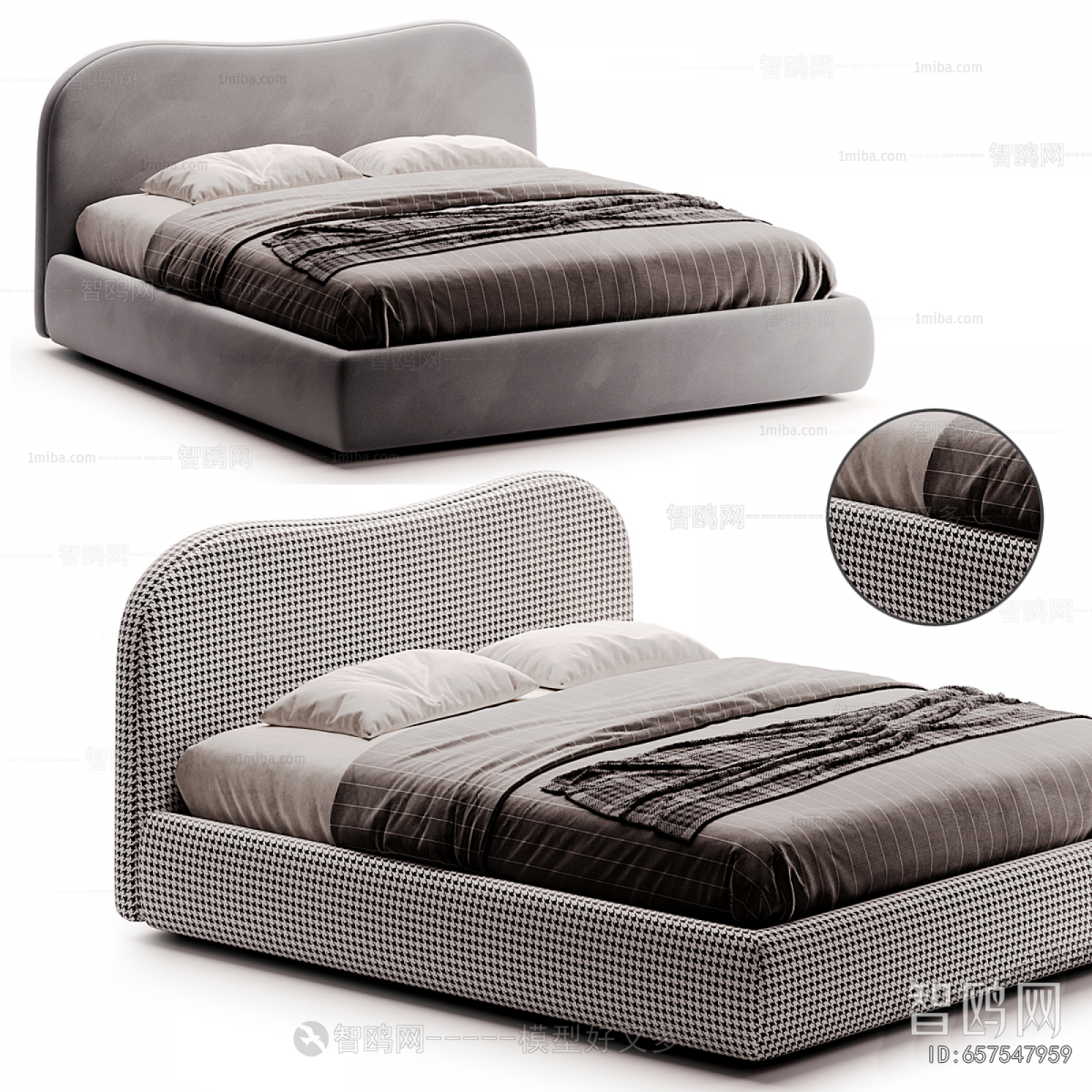 Modern Double Bed