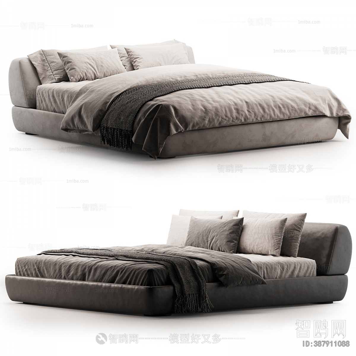Modern Double Bed
