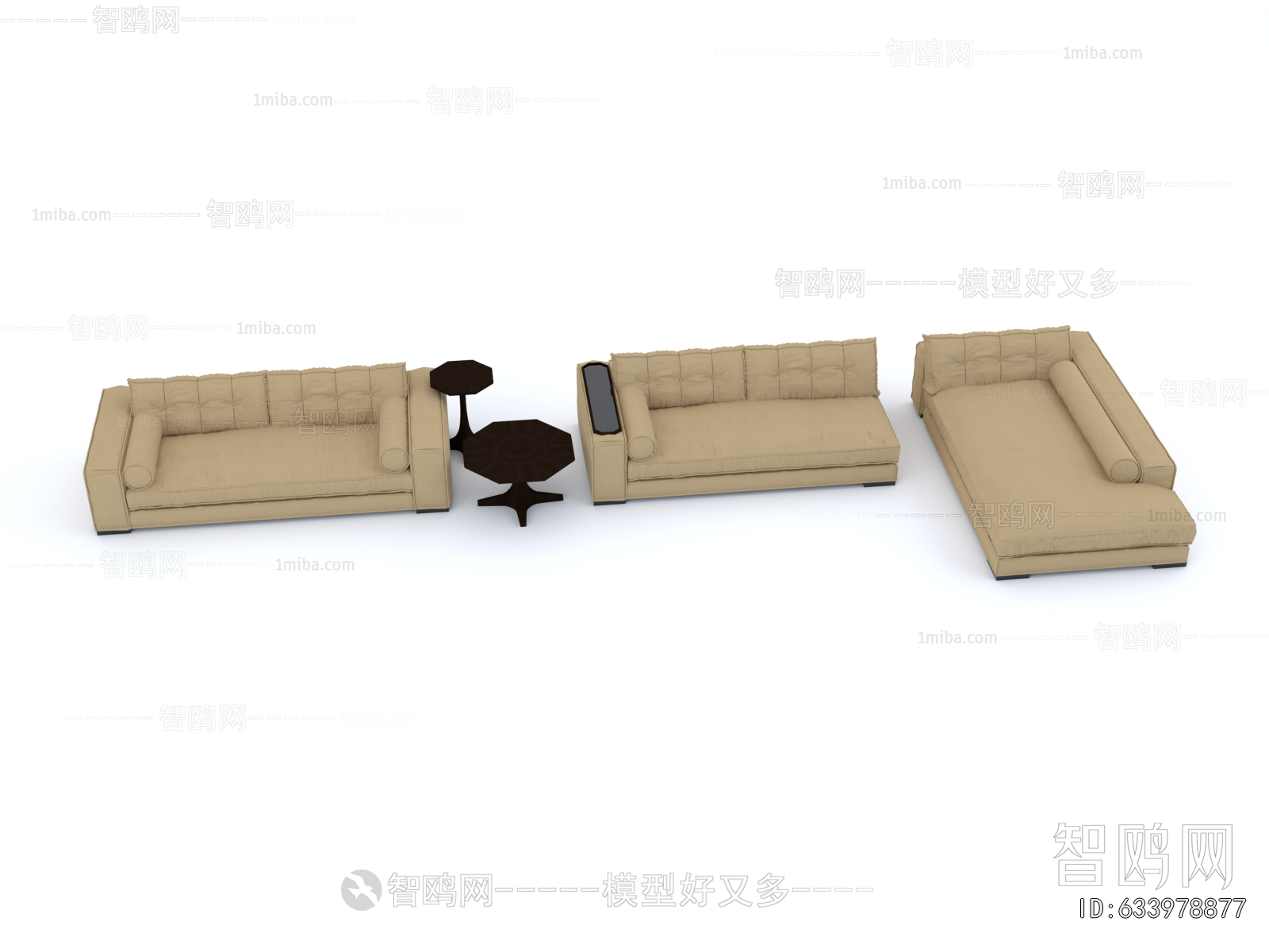 Modern Multi Person Sofa