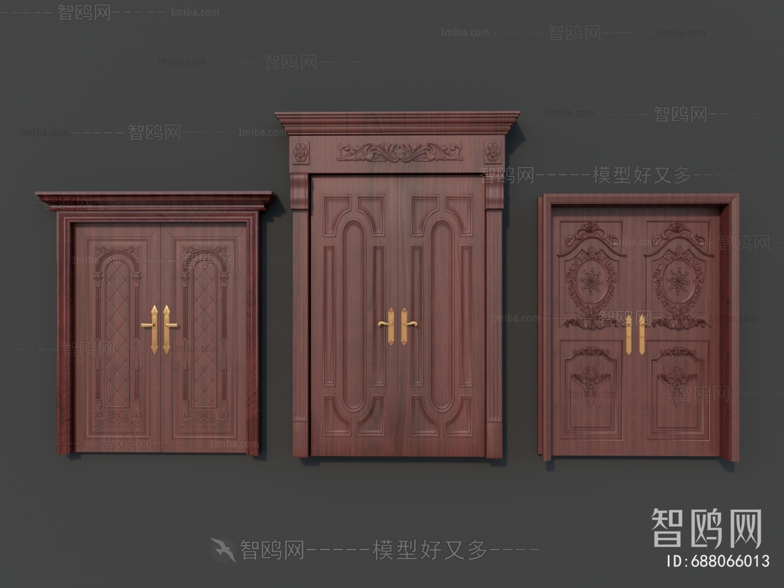 European Style Double Door