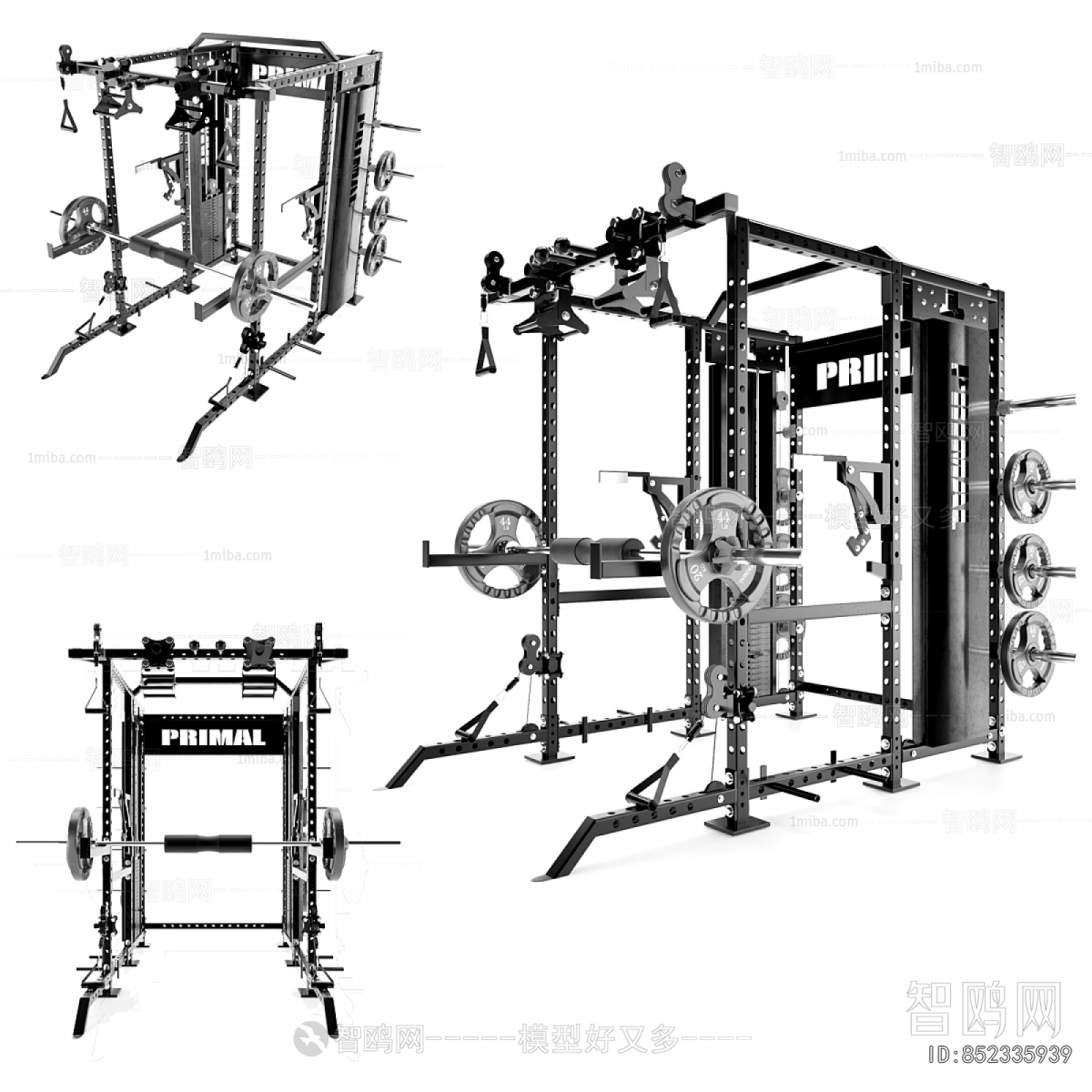 Modern Fitness Equipment