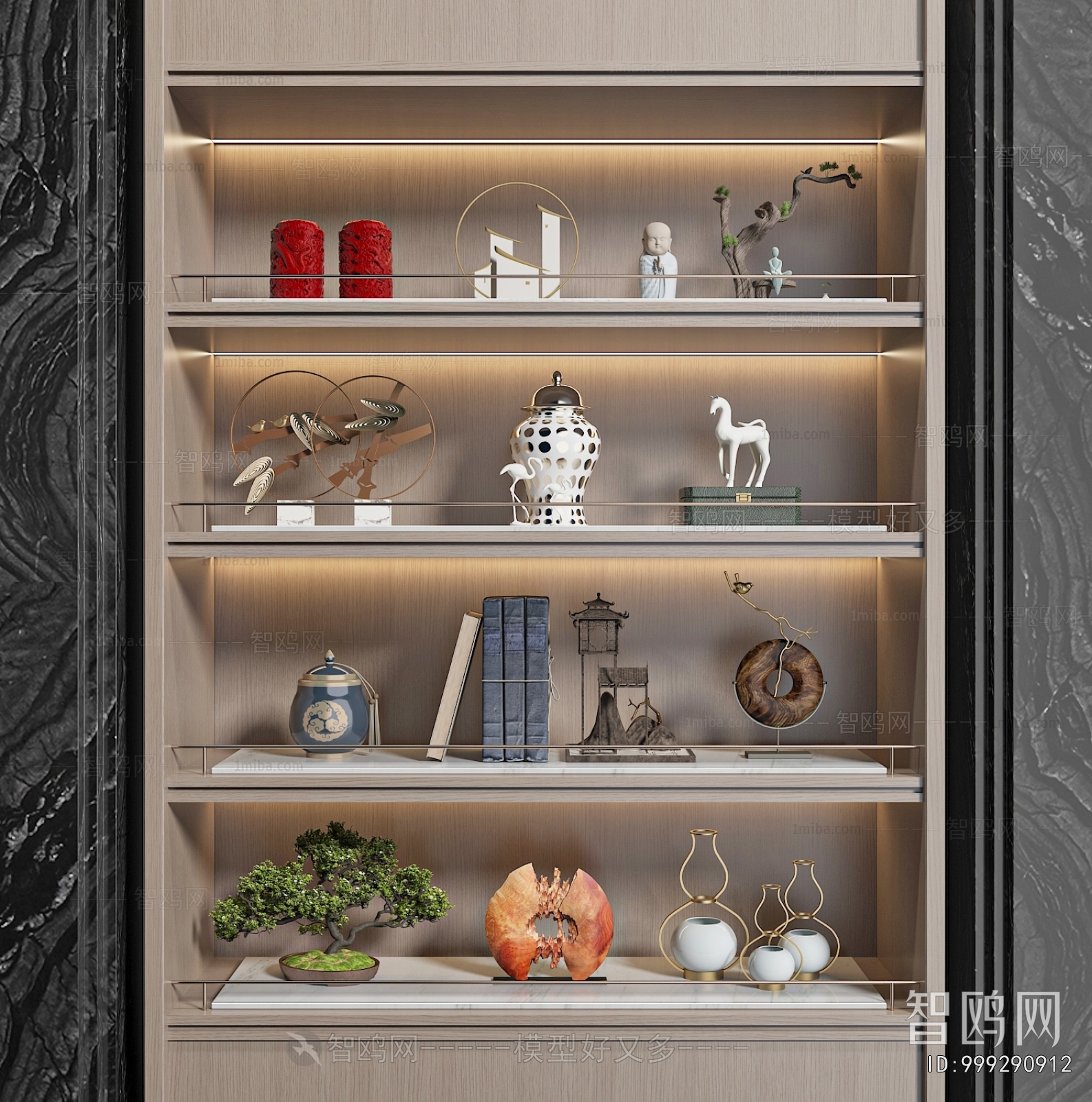 New Chinese Style Decorative Set