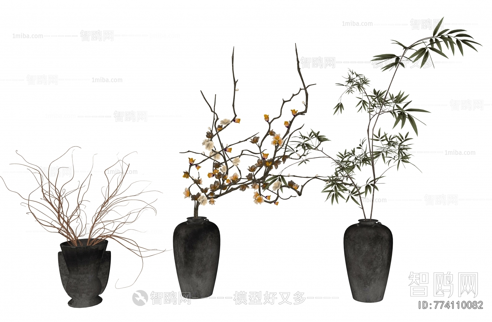 Wabi-sabi Style Dried Branch