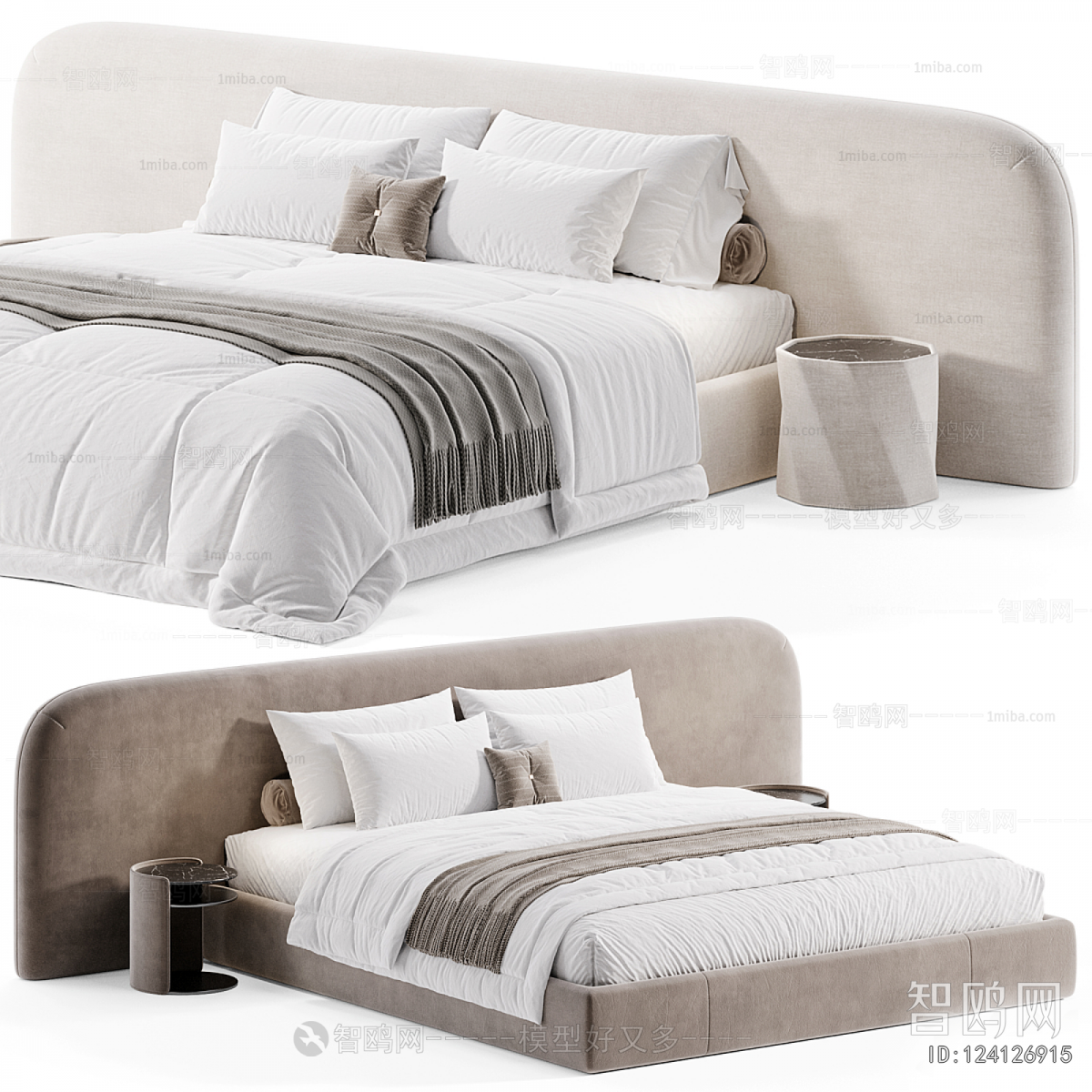 Modern Double Bed