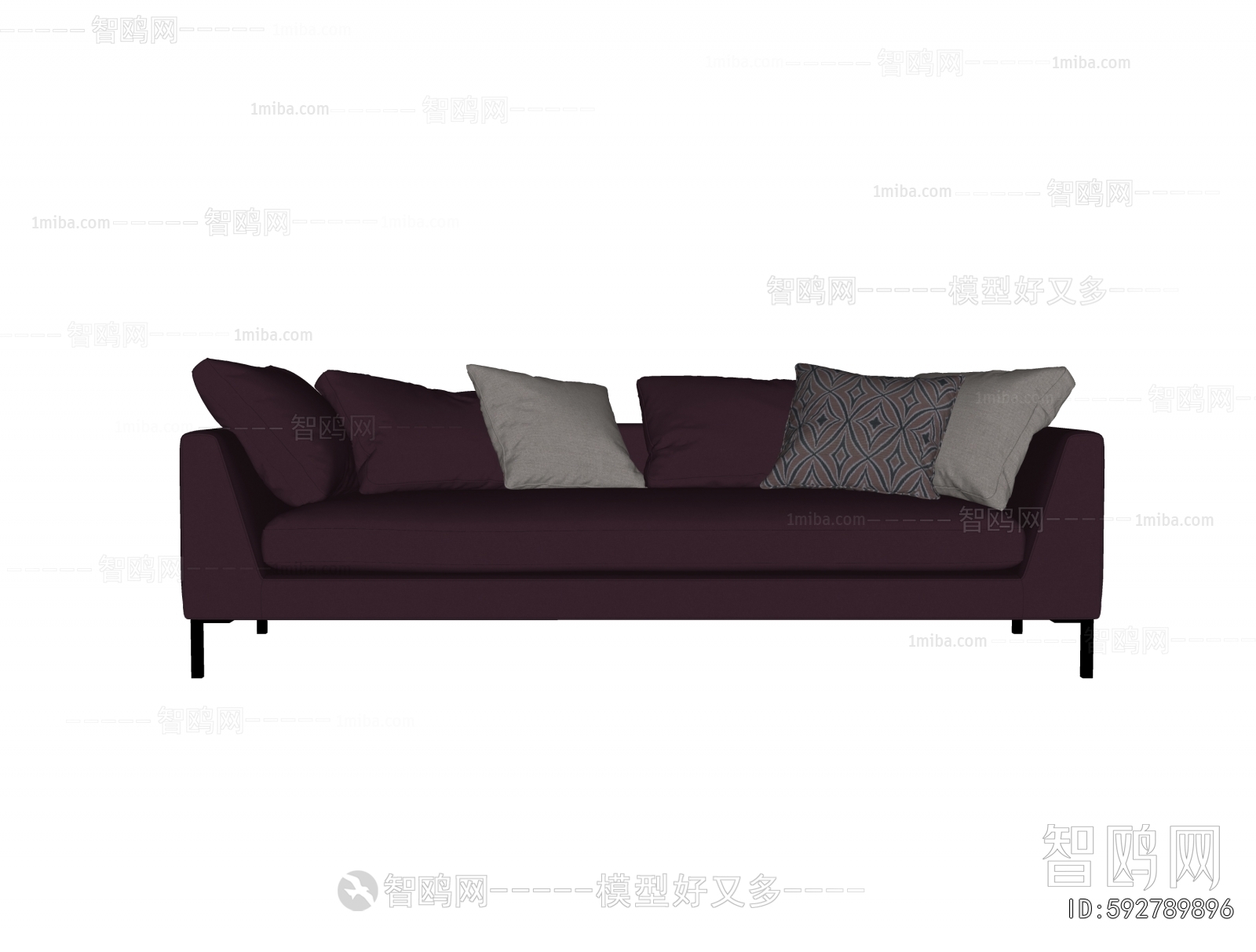 Modern Multi Person Sofa