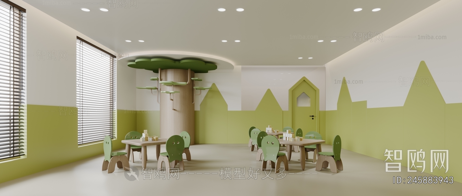 Modern Children's Playroom