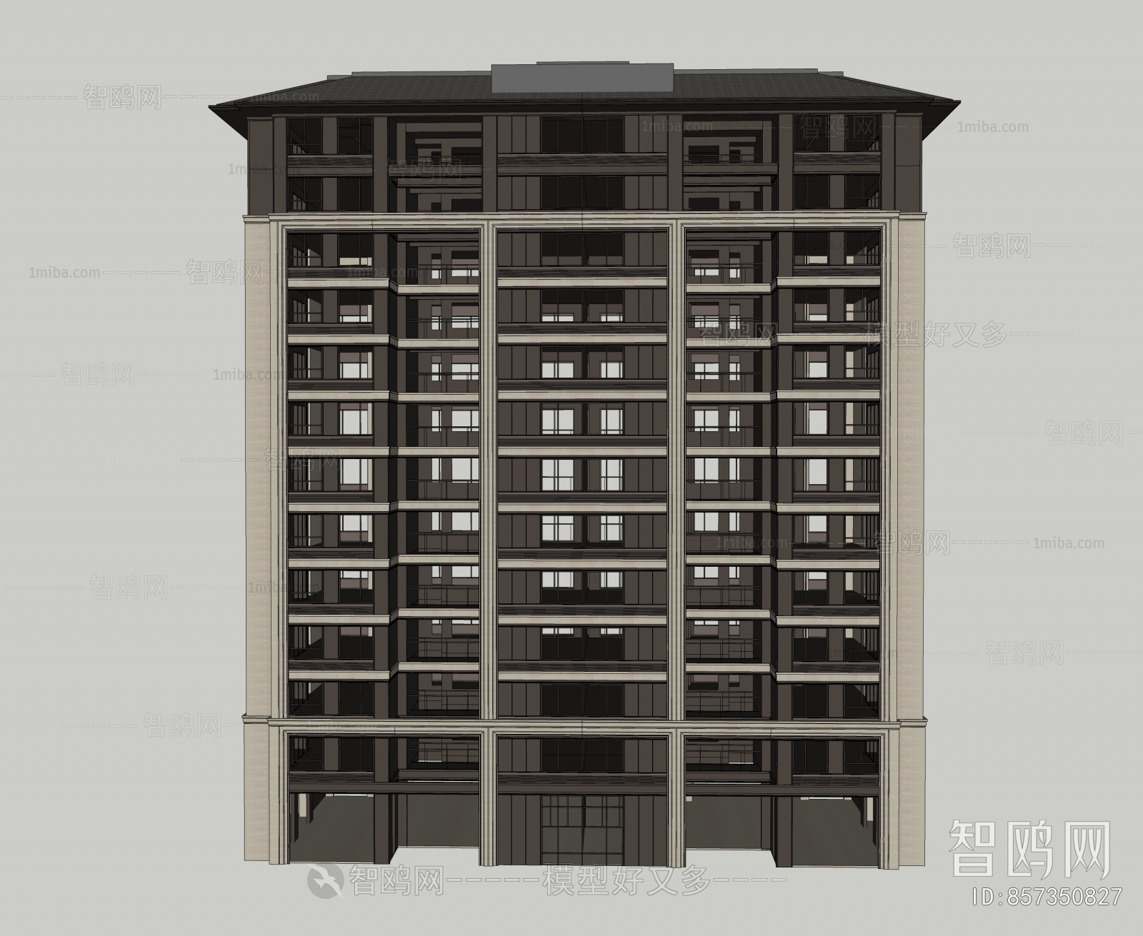 New Chinese Style Residential Building