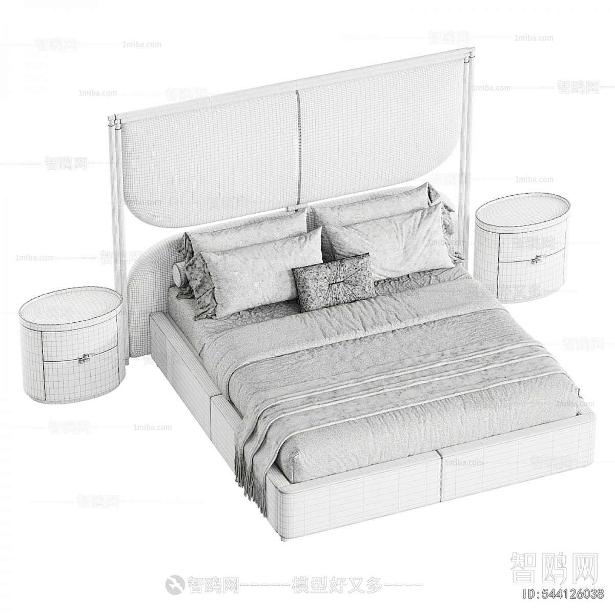 Modern Double Bed