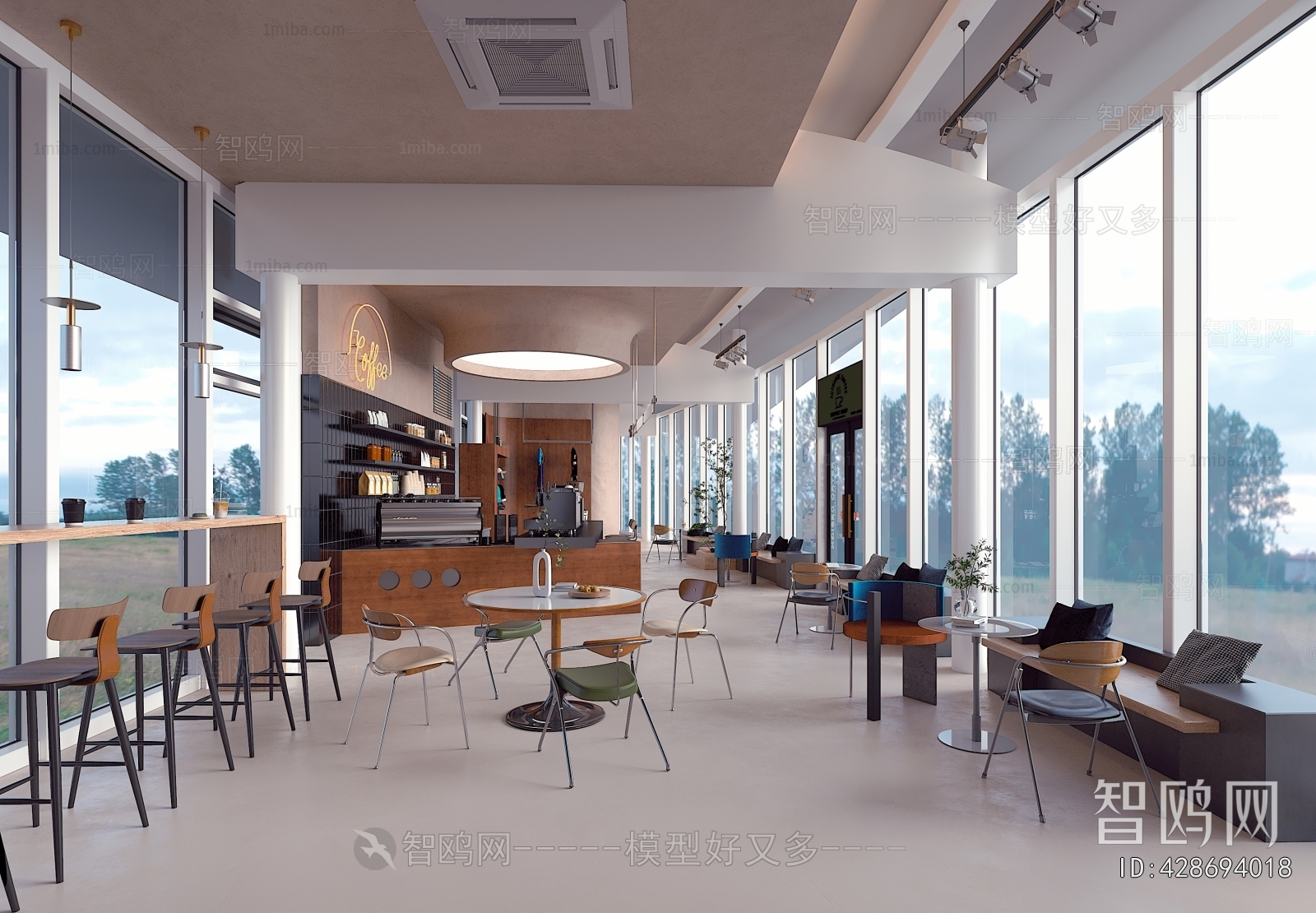 Modern Cafe
