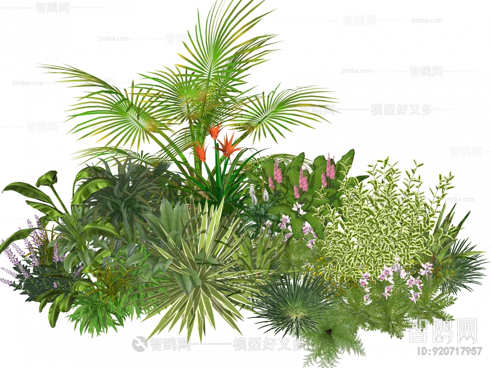 Modern Plant Pile