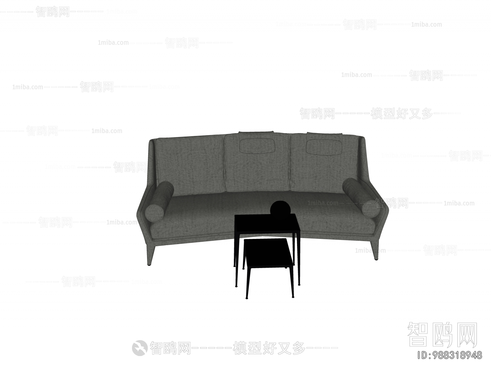 Modern Three-seat Sofa