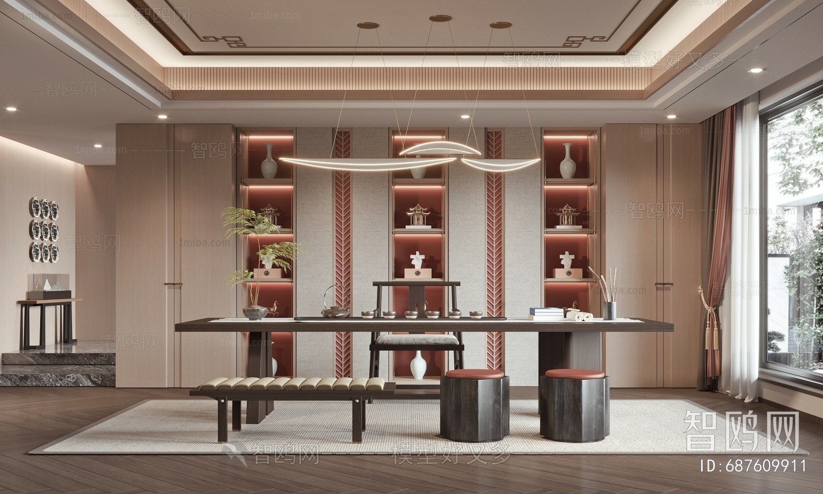 New Chinese Style Tea House