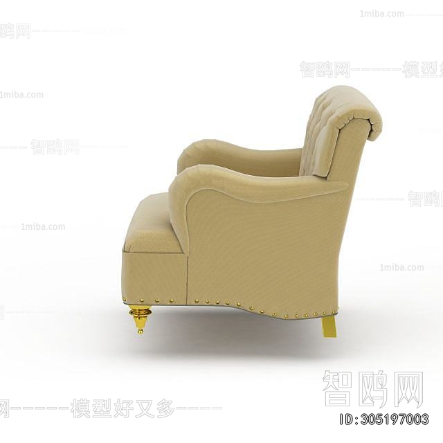 European Style Single Sofa