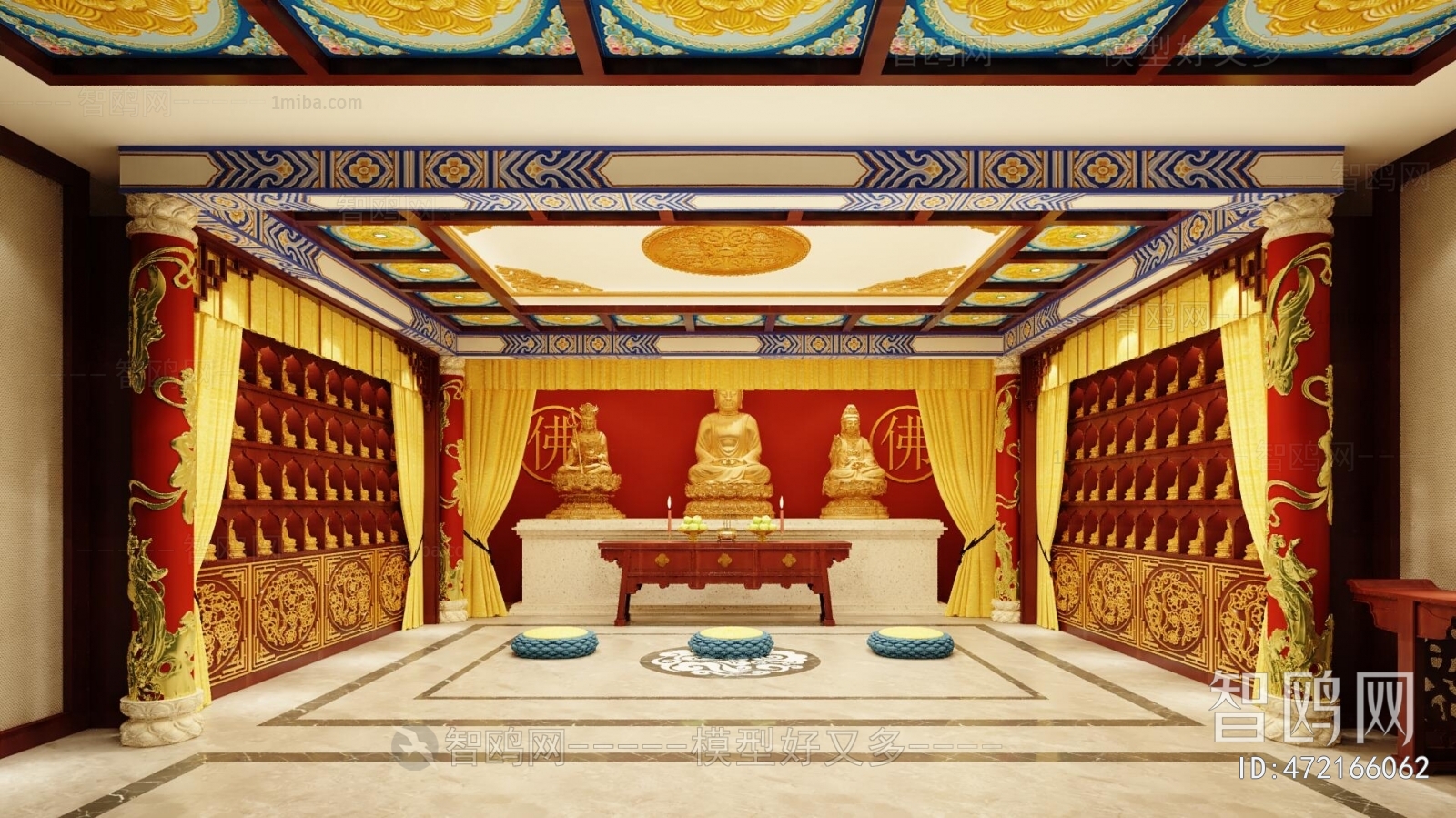 New Chinese Style Buddhist Temples