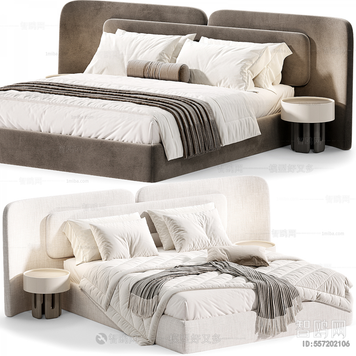 Modern Double Bed