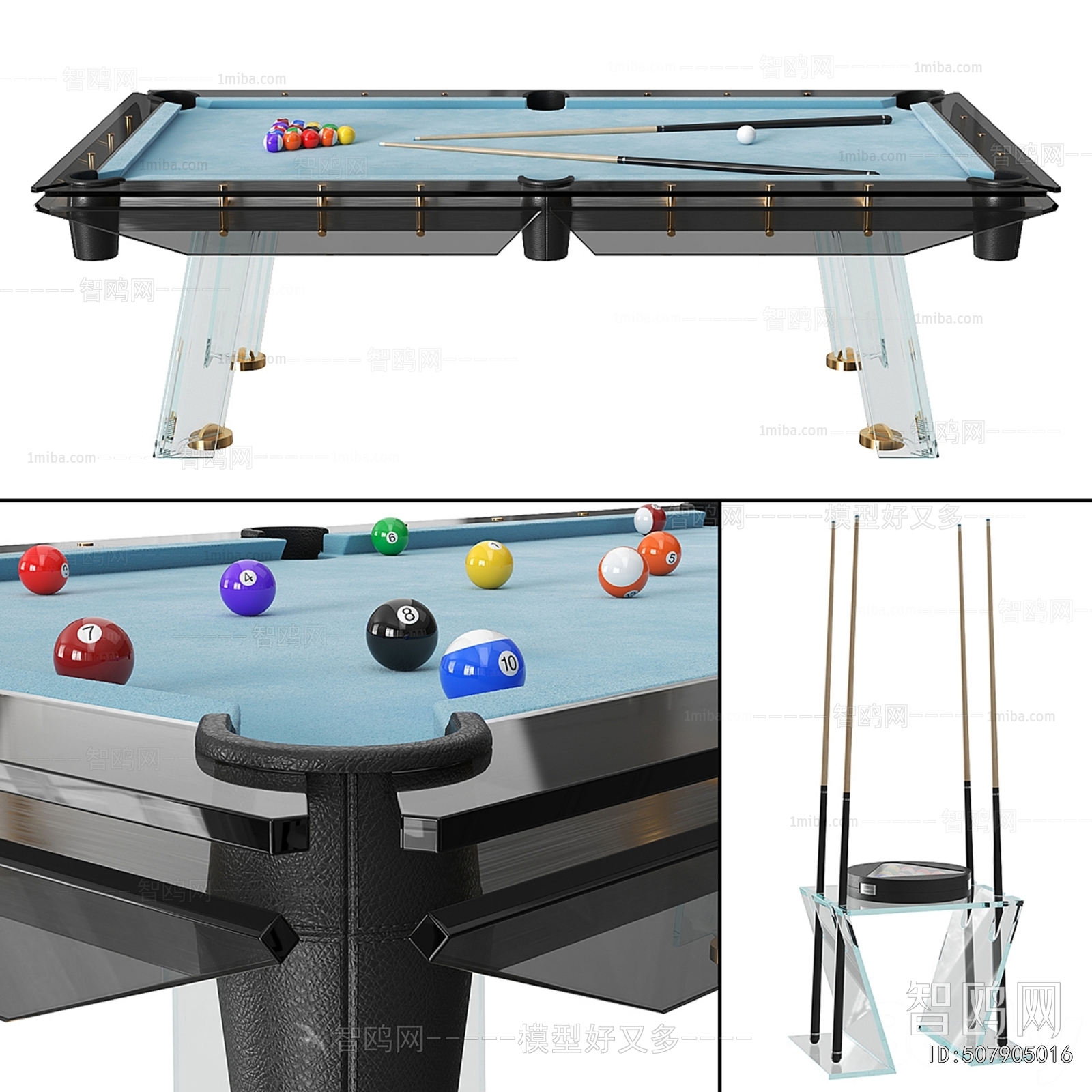 Modern Pool Table