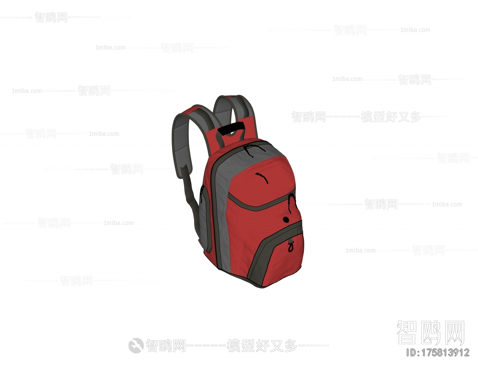 Modern Backpack And Backpack