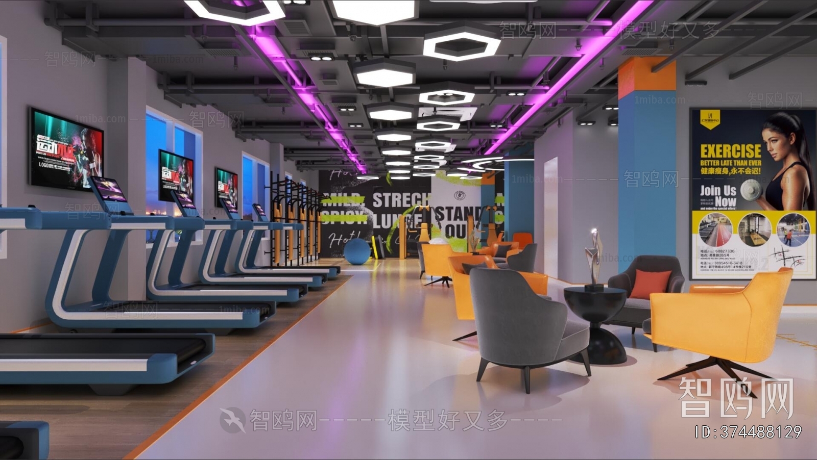 Industrial Style Billiard Room