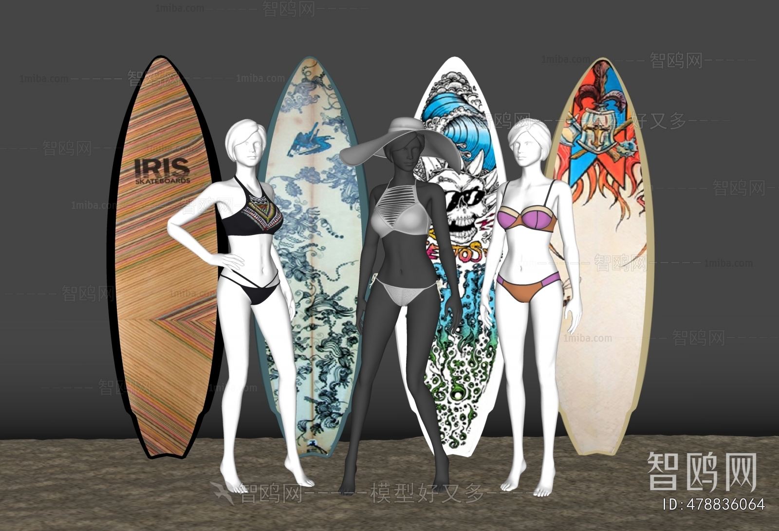 Modern Fashion Model