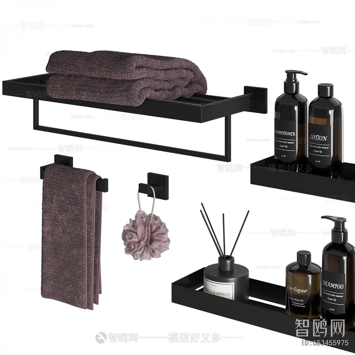 Modern Bathroom Rack