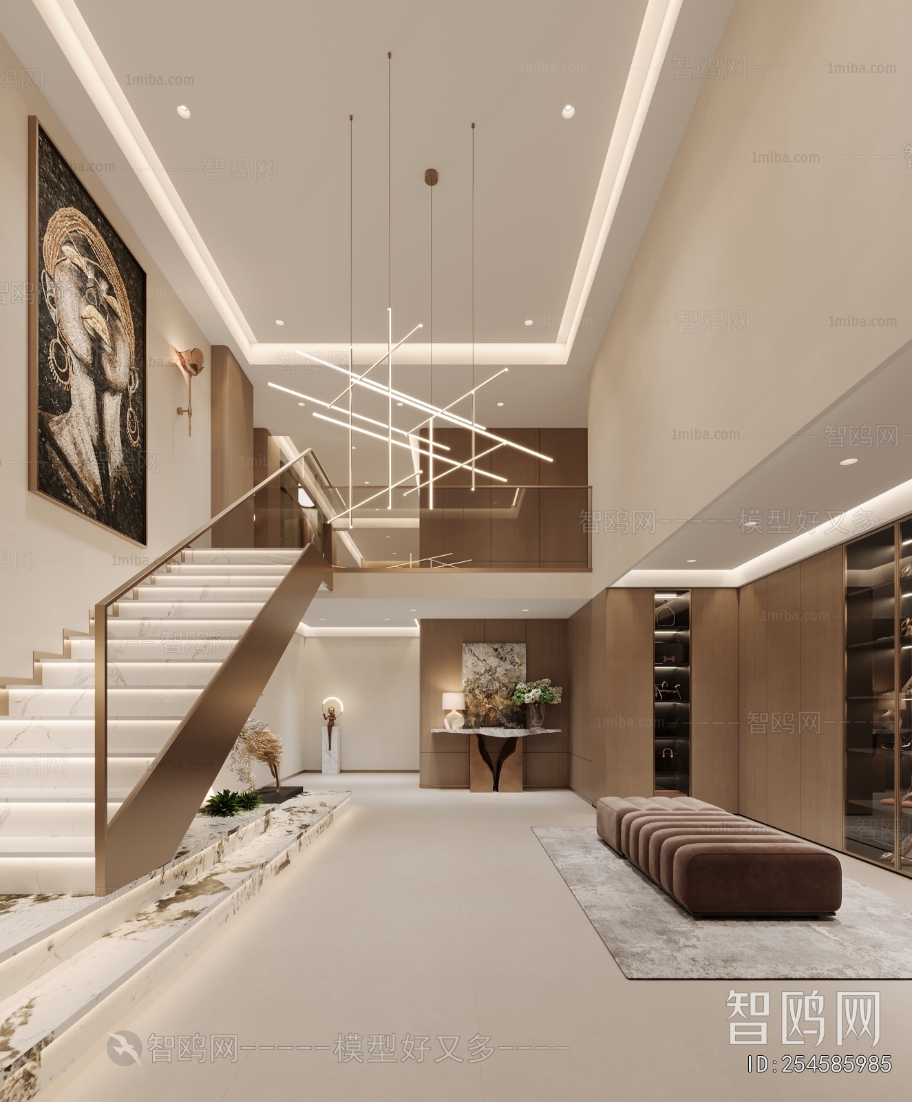 Modern Home Fitness Room