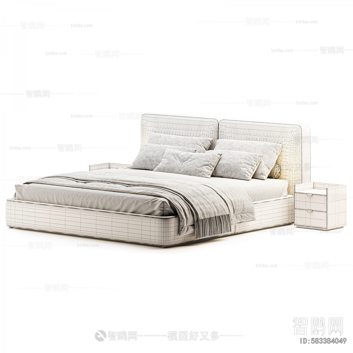 Modern Double Bed