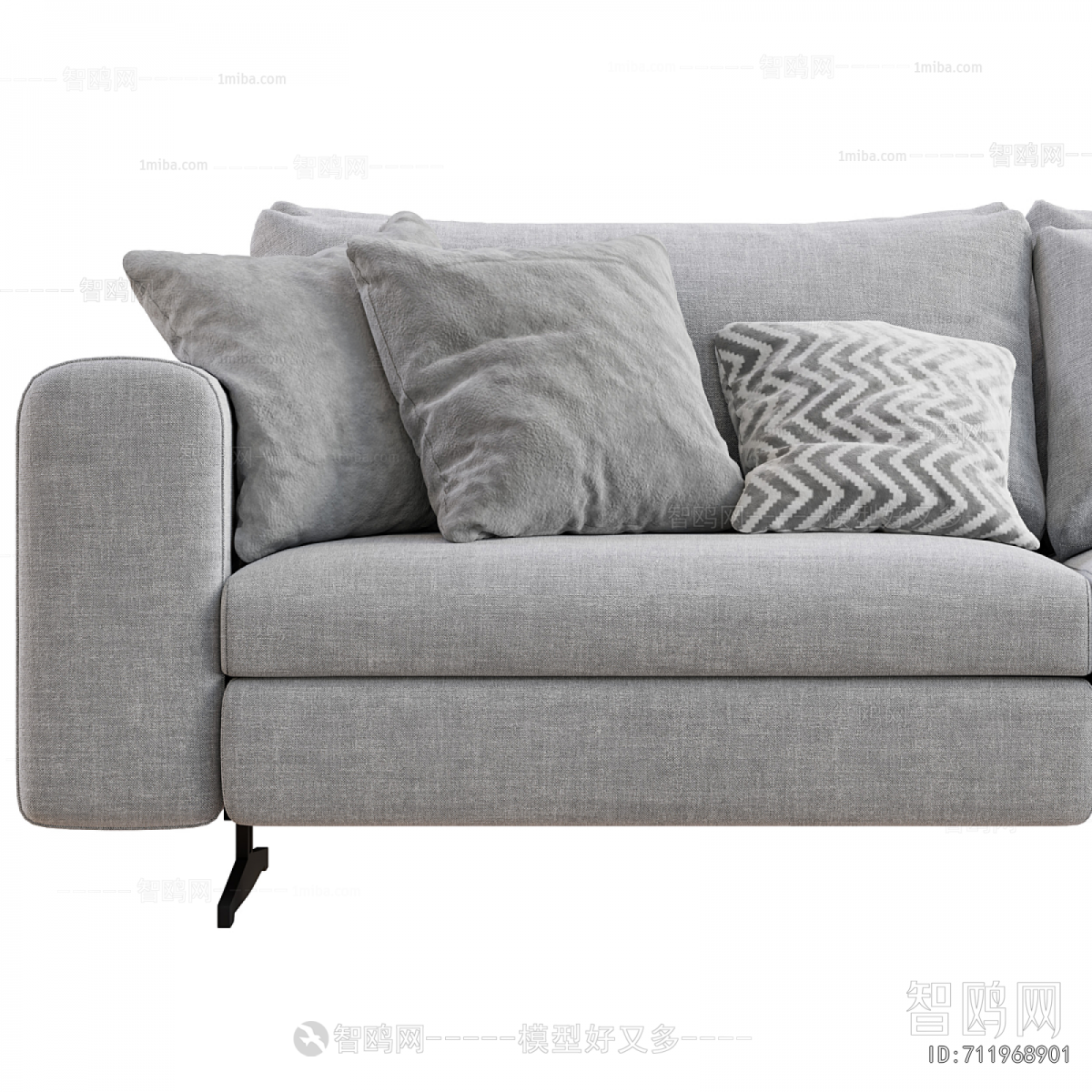 Modern Three-seat Sofa