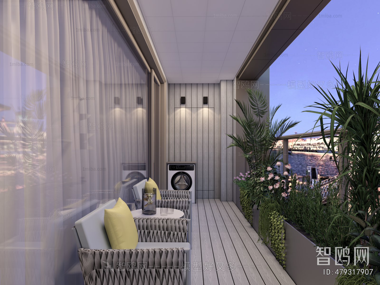 Modern Leisure Balcony