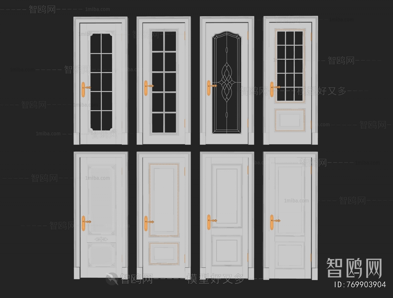 European Style Single Door