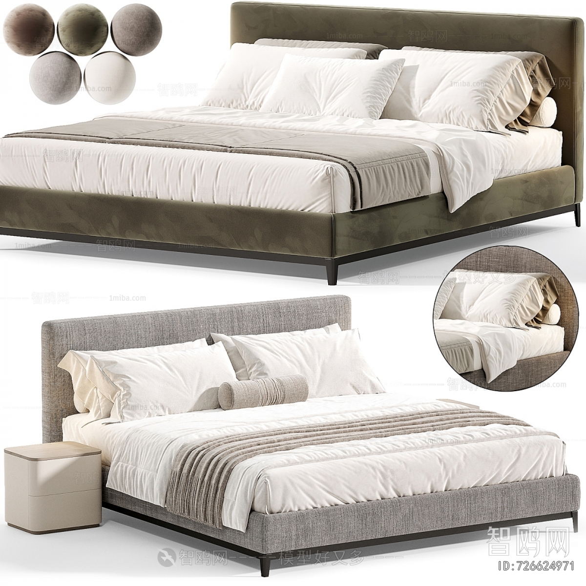 Modern Double Bed