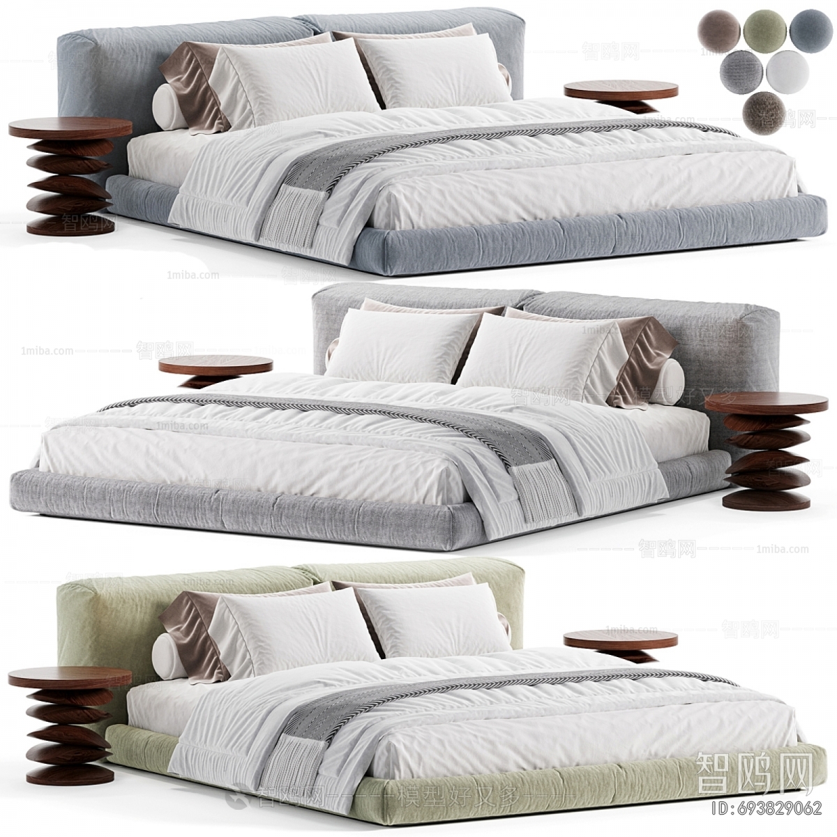 Modern Double Bed