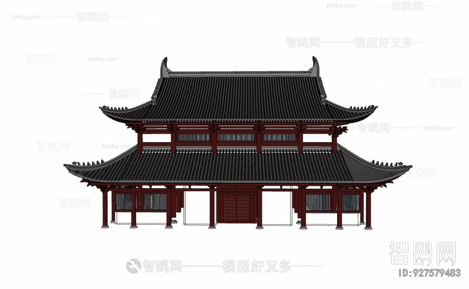 Chinese Style Ancient Architectural Buildings