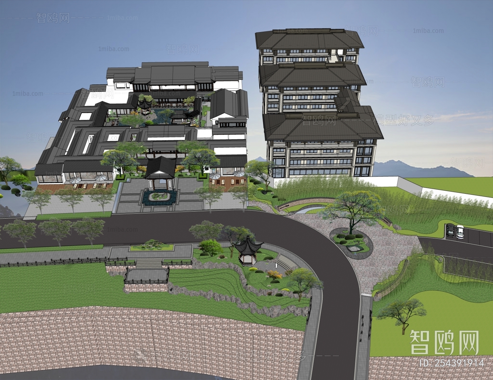 New Chinese Style Pavilion